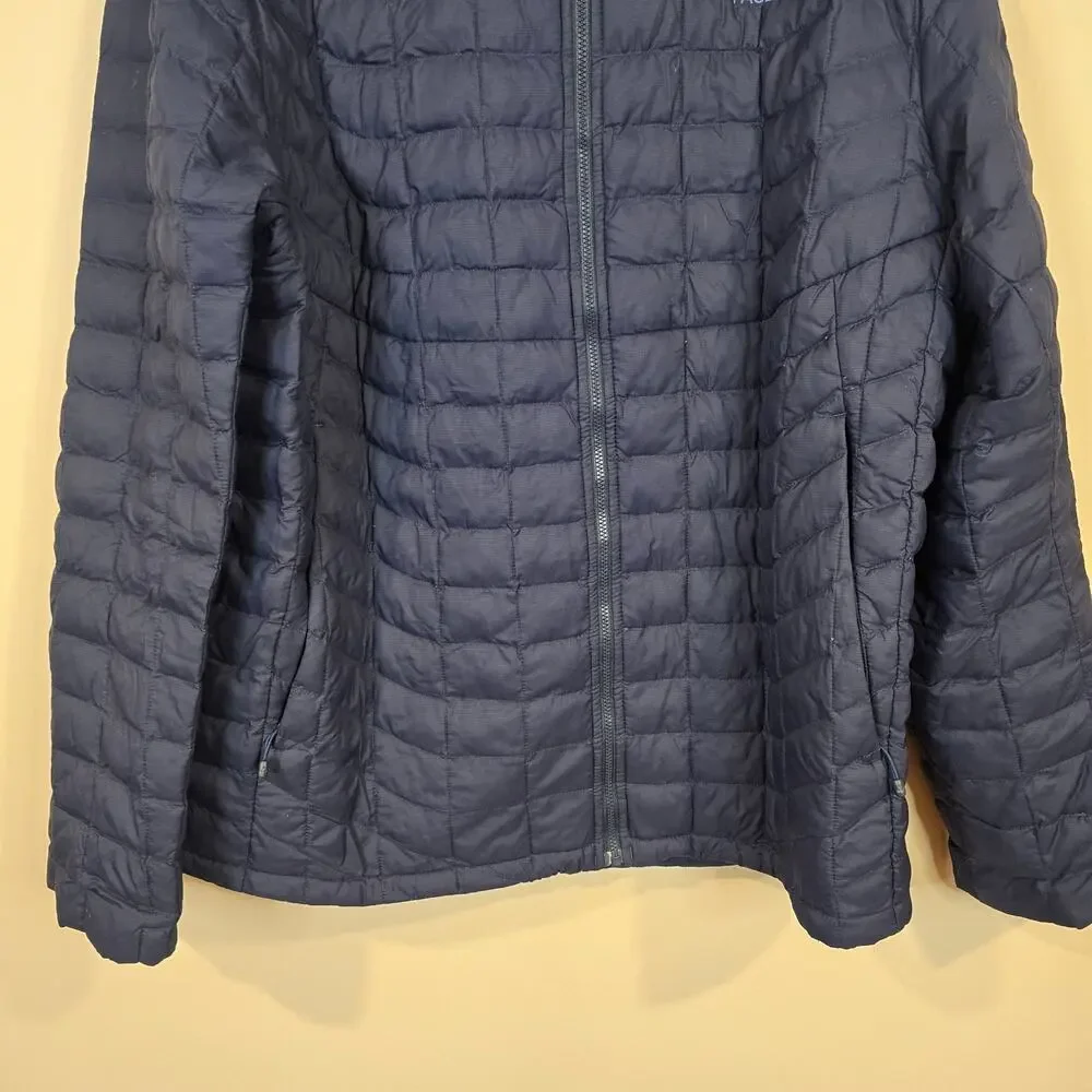 Men's The North Face Navy Blue Lightweight Quilted Coat | Size XL